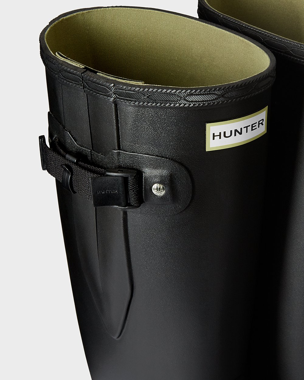 Botas Anchas Norris Field Hunter Mujer - Negros - 527641FEB